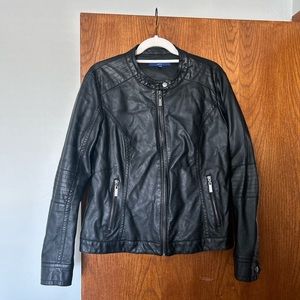 APT. 9 Faux Leather Jacket
